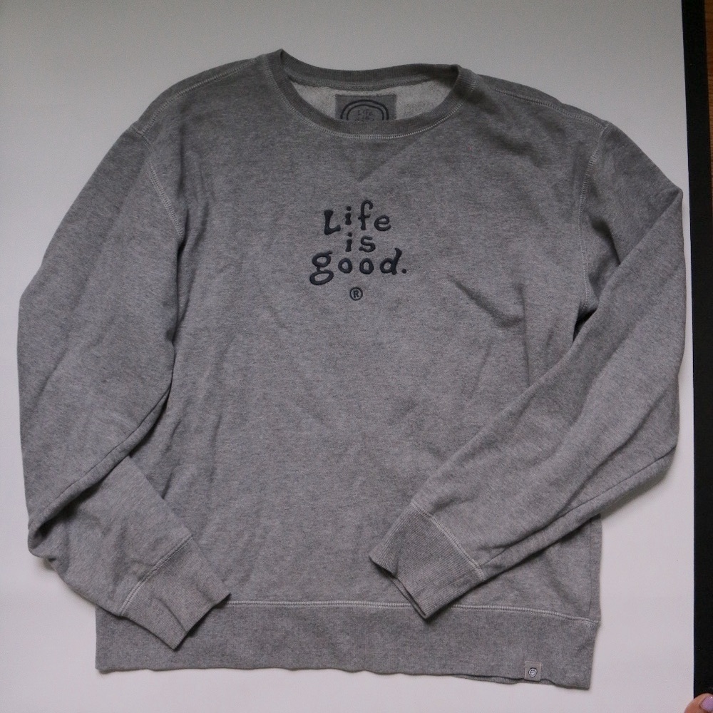 Life is Good Crewneck